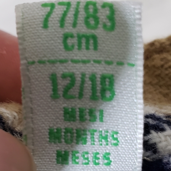 Prenatal plaid pants baby size 12-18 - Picture 3 of 6